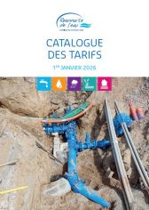 Catalogue tarifs 2026