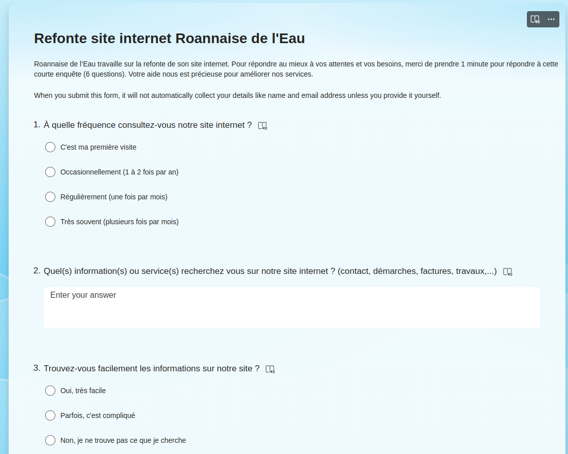 Formulaire candidature